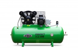 Elektrický, pístový, průmyslový kompresor ATMOS-Perfect 7,5 / 500  M