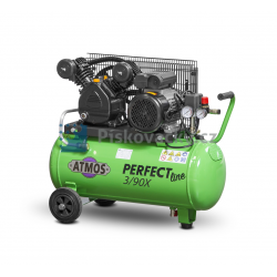 Elektrický, pístový kompresor ATMOS-Perfect line 3/90 X