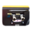 Dieselový vlečný kompresor ATMOS-CZ, PDP28 - dvojitý výstup tlakového vzduchu z kompresoru 1"