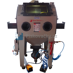 Pískovací kabina (box) PK-ITB/TTB65 - kombi (injektor+tlak)