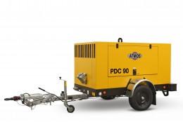 Dieselový kompresor ATMOS-CZ, PDC90, CE (P. B. oj)