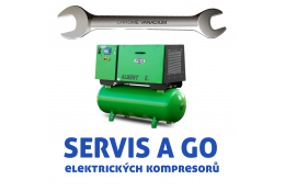 Servis a generální opravy elektrických, šroubových kompresorů všech značek