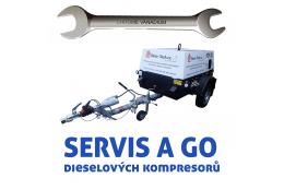Servis a generální opravy dieselových, šroubových kompresorů všech značek