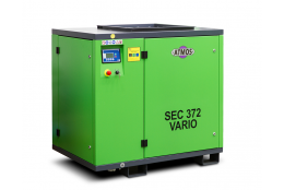 Elektrický šroubový kompresor ATMOS-SEC 372 Vario-Průmyslový (CE)