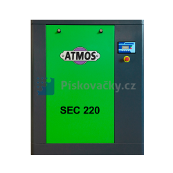 Elektrický šroubový kompresor ATMOS-SEC 220-Průmyslový (CE)