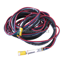 Kompletní 1" tryskací hadice (25/39mm) mobilní pískovačky, včetně PDO a koncovek, délky 20m