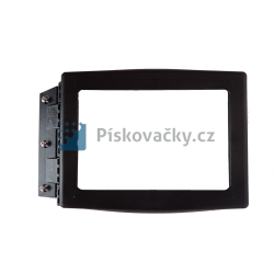 Rámeček z tvrzeného plastu skla průhledu helmy GRANIT s rovným hledím